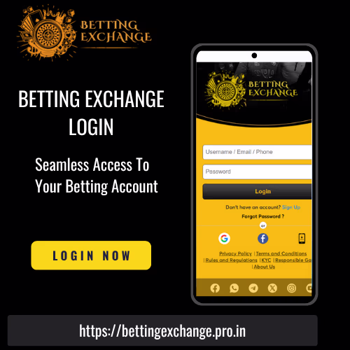 Betting exchange login